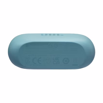 Fone de Ouvido JBL Wave Buds 2 Azul - Fones e estojo em diferentes ângulos