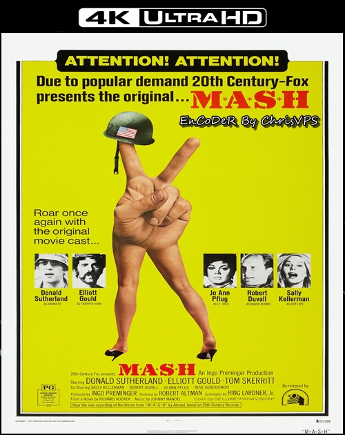 M*A*S*H (1970) MULTI.HDR.2160p.BluRay.DTS.HD.MA.AC3-ChrisVPS / LEKTOR i NAPISY