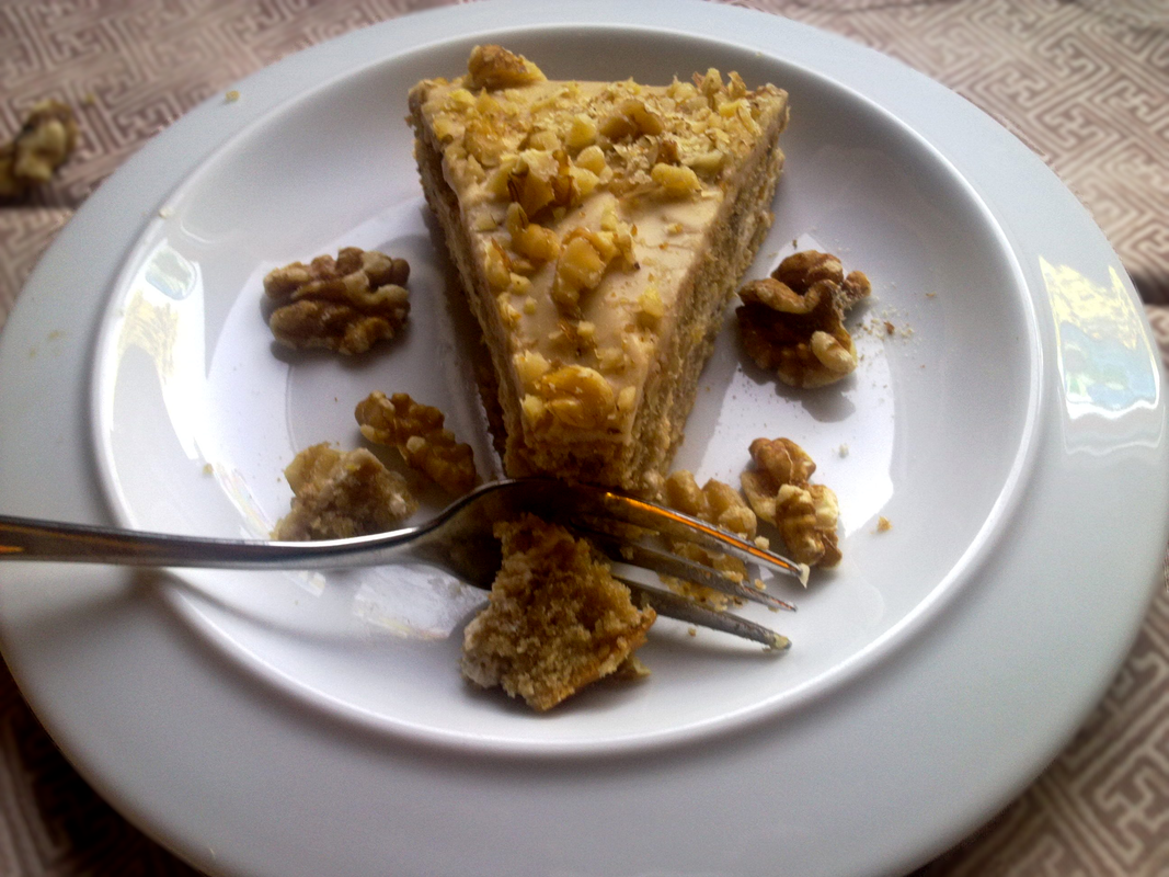 Walnuss-Kaffee-Kuchen Walnuss-Kaffee-Kuchen
