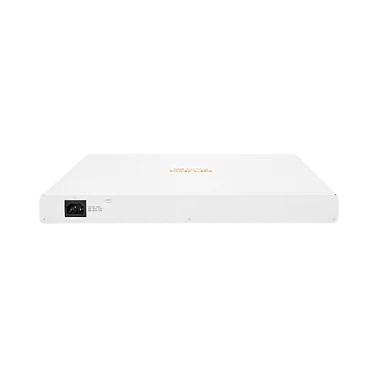 Detalhe das portas 10GBASE-T (XGT) e SFP+ do Switch Aruba 1960 JL807A, mostrando a versatilidade de uplink.