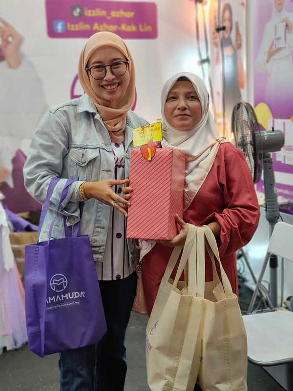 Momen bersama pelanggan Mamamuda