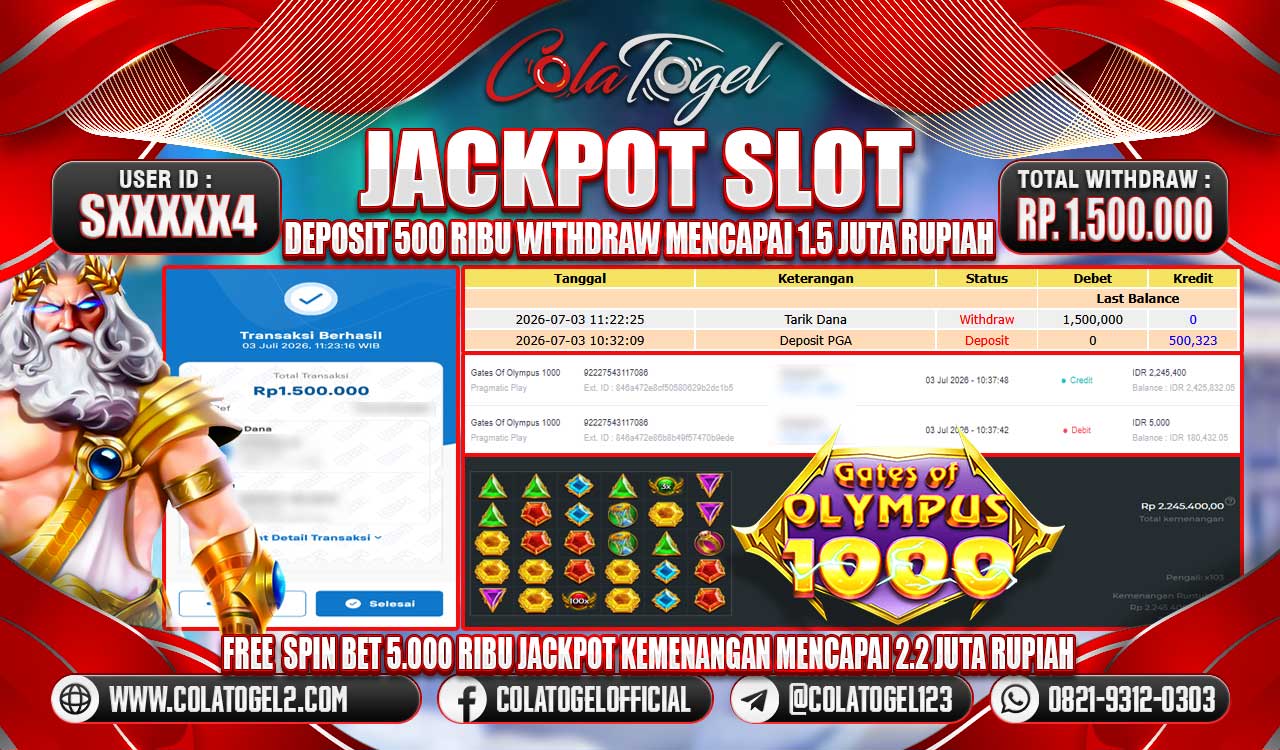 JACKPOT SLOT GACORR!!