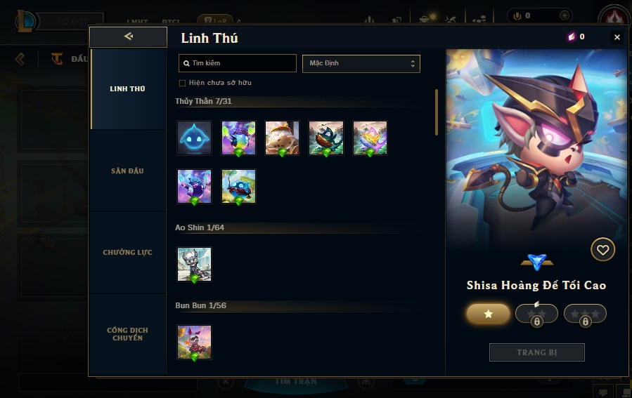 Acc DTCL # - Không Khung