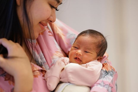 Syahnaz dengan Zunaira