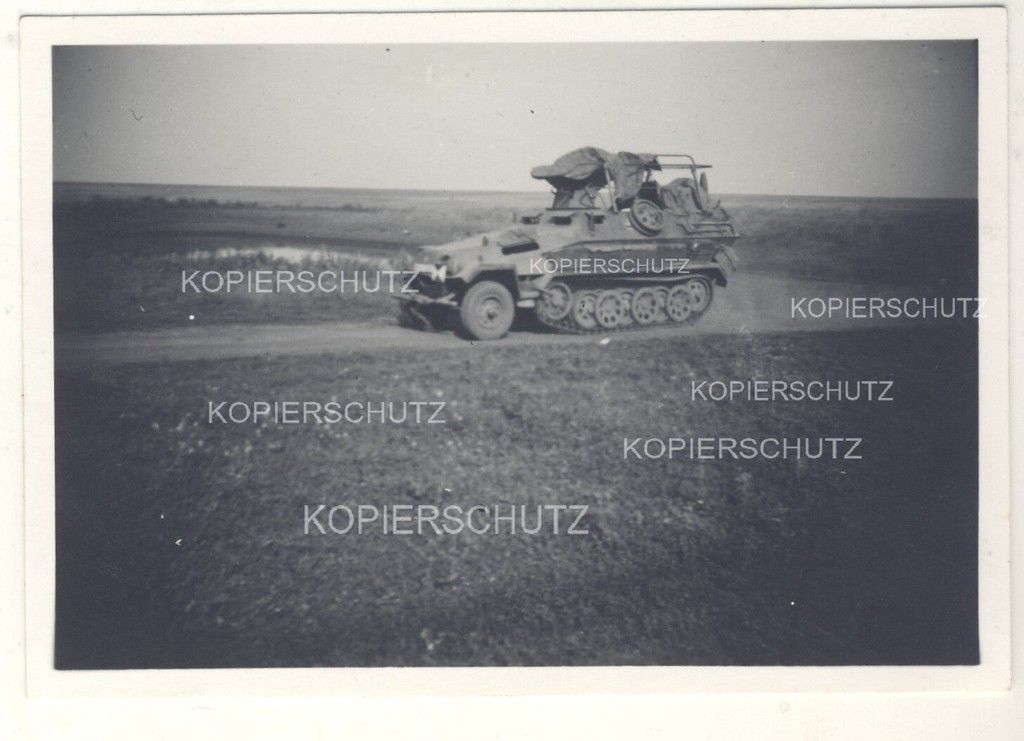org. Foto Russland SdKfz Panzer Tank Spähwagen