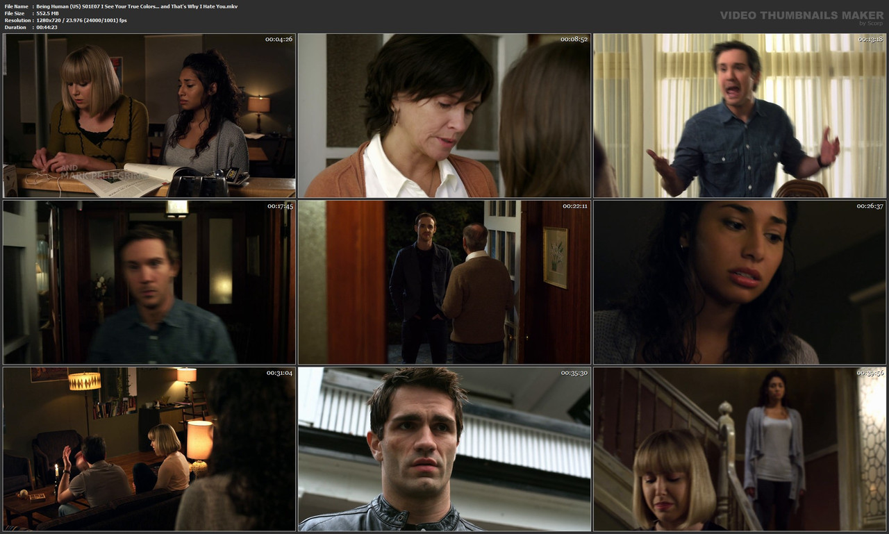Being Human (US) S01E07 I See Your True Colors... and That's Why I Hate You.mkv