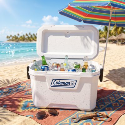Nevera Coleman 3000006578 52qt Blanco 316 Marina Asa