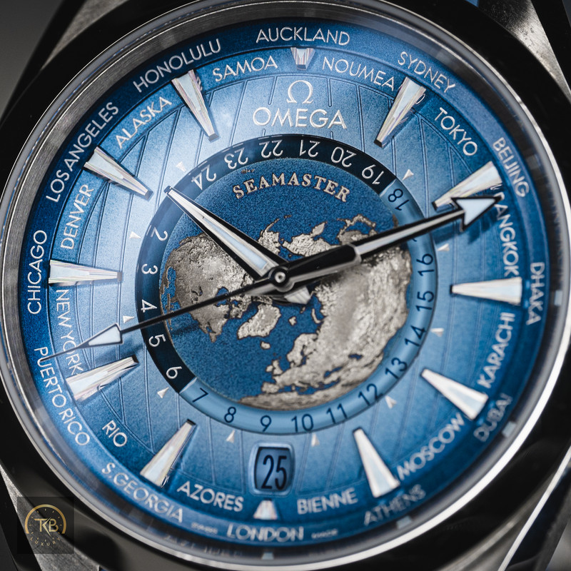 Omega Aquaterra WorldTimer Summer Blue - Image 5
