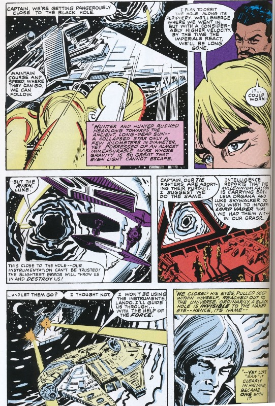 Force Sense can see invisible targets like black holes