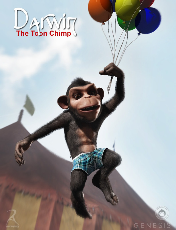 Darwin the Toon Chimp