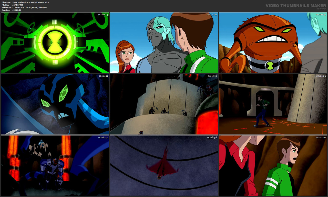Ben 10 Alien Force S03E03 Inferno.mkv