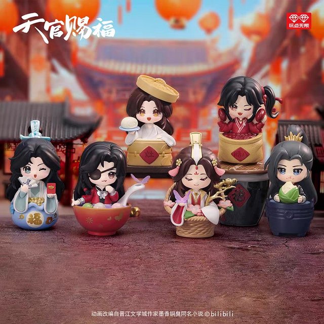 新品未開封 BNFQ アニメ「天官賜福」 コレクションBOX （6種