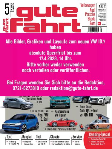 Cover: Gute Fahrt Automagazin No 05 Mai 2023