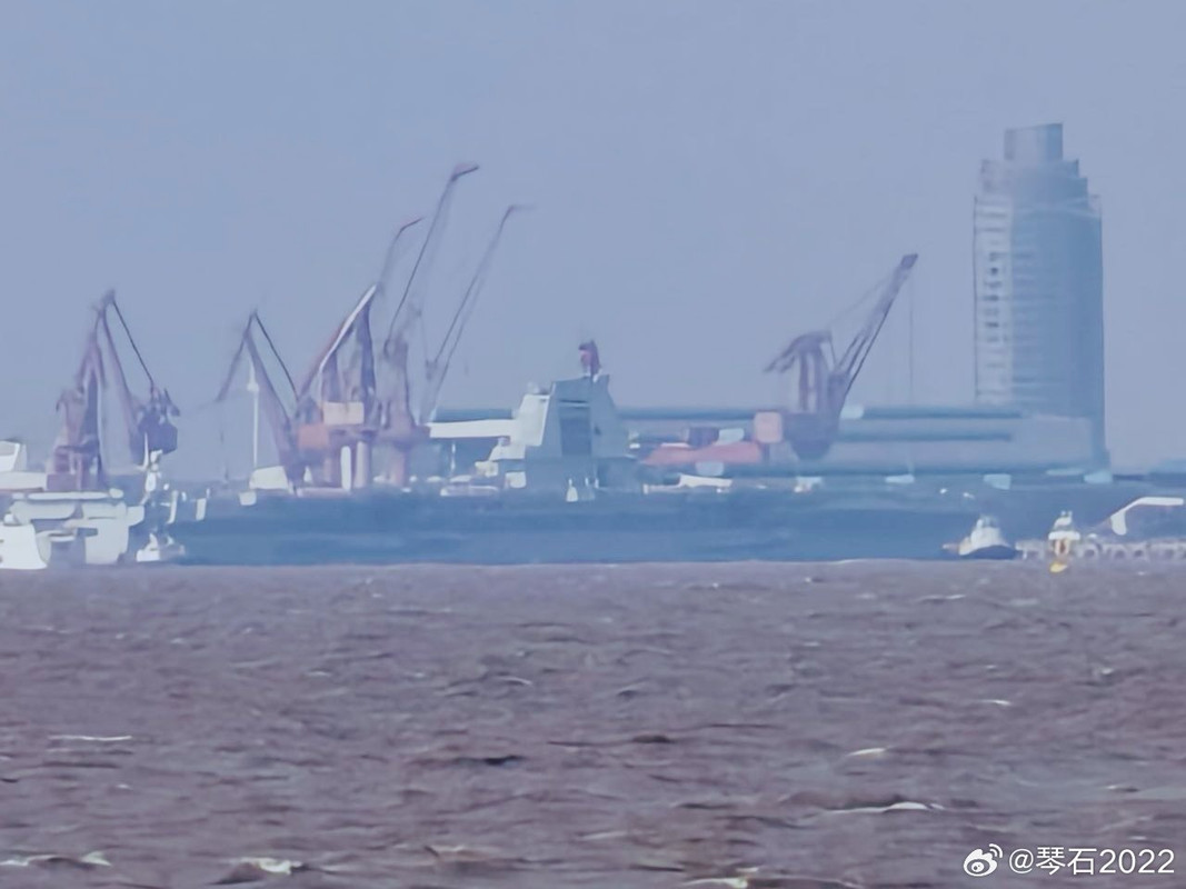 PLN CV-18 Fujian - 20250318 - 7. sea trial - 琴石2022 - 2