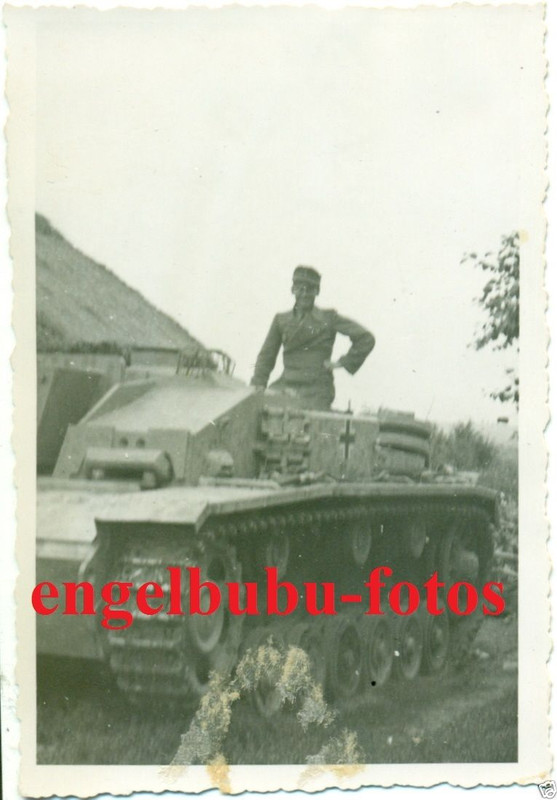 FOTO - PANZER - STURMGESCHÜTZ - SUPER-TARNUNG - 