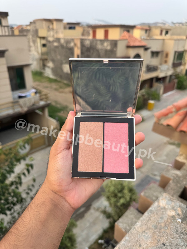 NARS Unihibited Blush Duo Palette 19 Grams Combined Quantity.