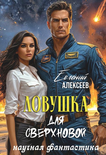 Обложка романа "Ловушка для Сверхновой"