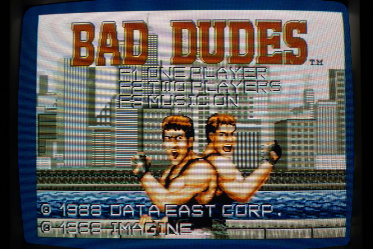 Bad Dudes (Amiga 500)(Philips CM 8833)(CV)(NTSC)(FL)