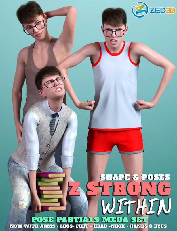 Z Strong Within Shape and Pose Mega Set Z Strong Within Shape and Pose Mega Set