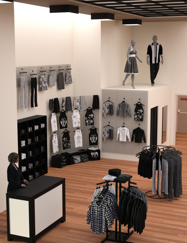 Hang It Up Storefront and Storefront Fillers Hang It Up Storefront and Storefront Fillers