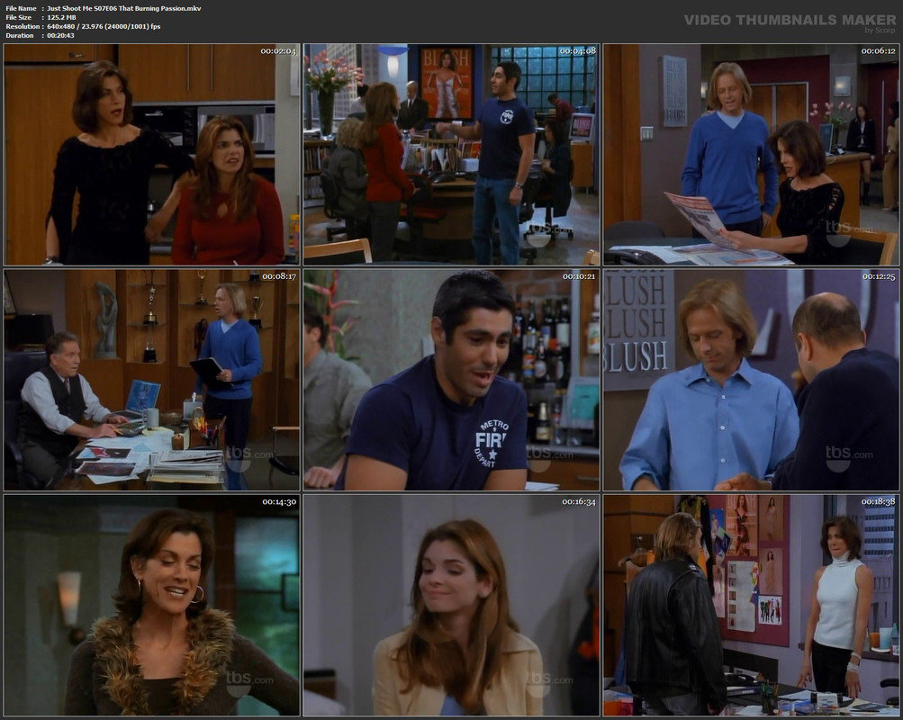 Just Shoot Me S07E06 That Burning Passion.mkv