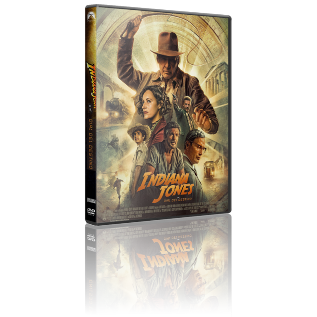 Portada - Indiana Jones y el Dial del Destino [DVD9 Custom] [Pal] [Cast/Ing] [Sub:Varios] [Aventuras] [2023]