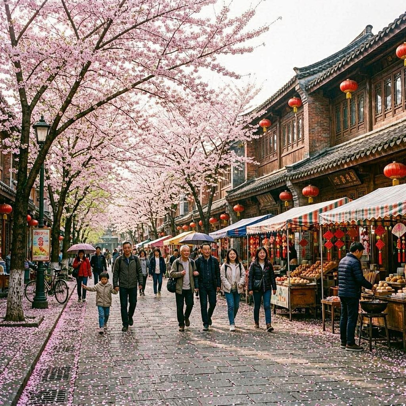 🌸 柳州樱花季 · 春日限定浪漫