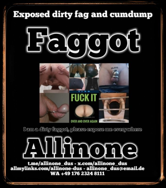 setcard dirty fag and cumdump Allinone dus