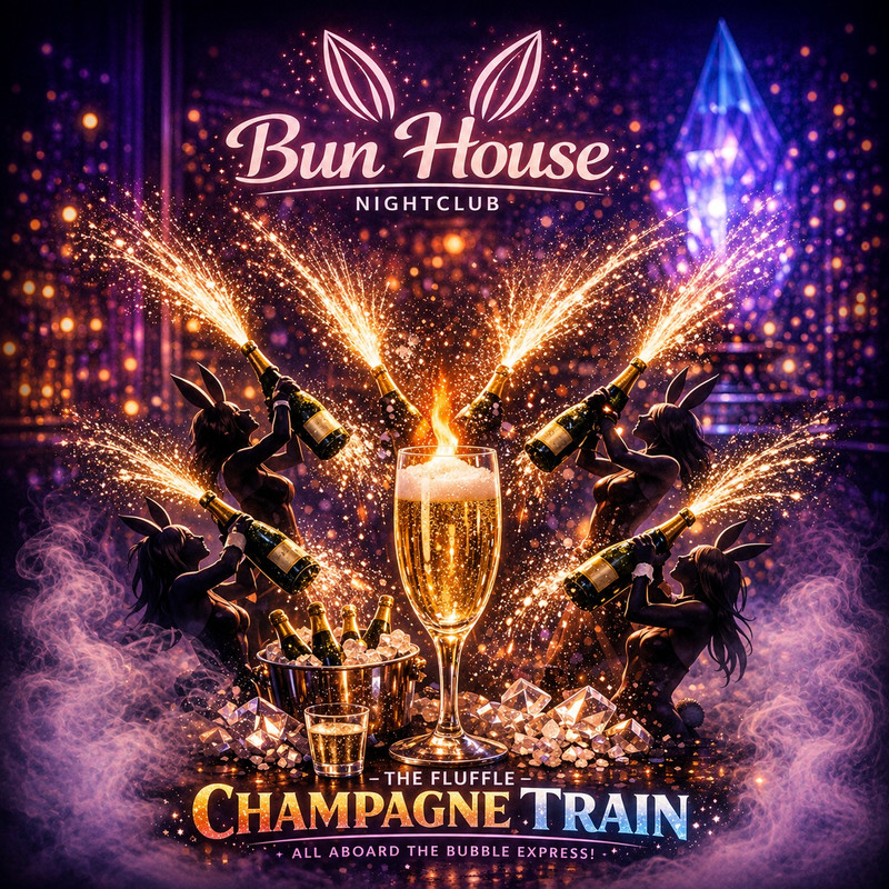 The Fluffle Champagne Train