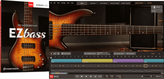 Toontrack EZbass 1.1.0 MacOSX (Update Only)