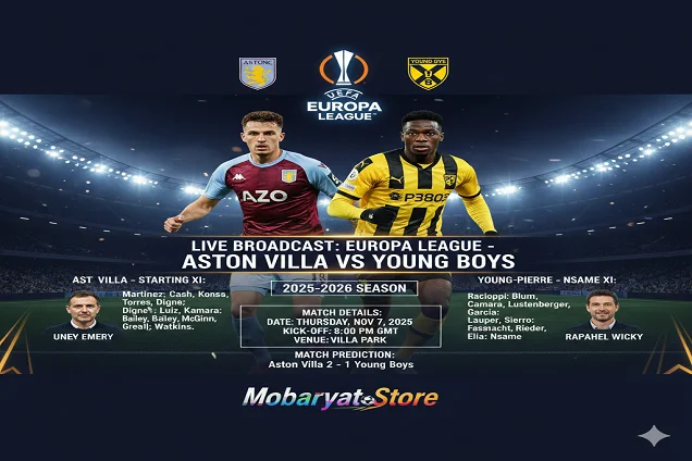 Aston Villa vs Young Boys - Europa League