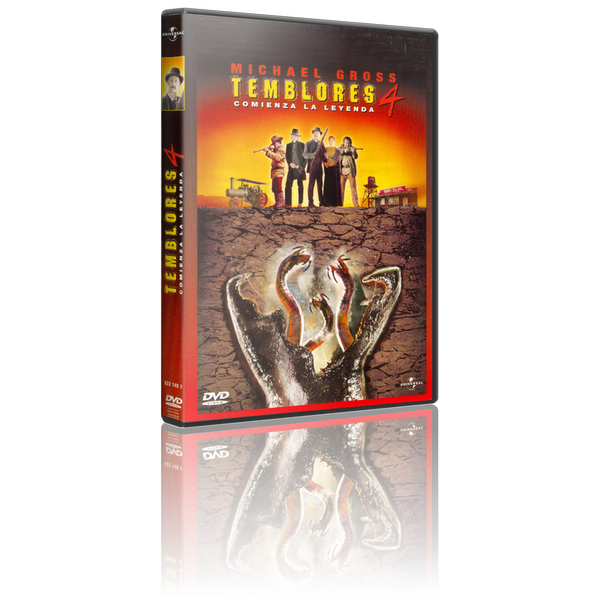 Portada - Temblores 4: Comienza la Leyenda [DVD9Full] [PAL] [Cast/Ing/It] [Sub:Varios] [2004] [Terror]