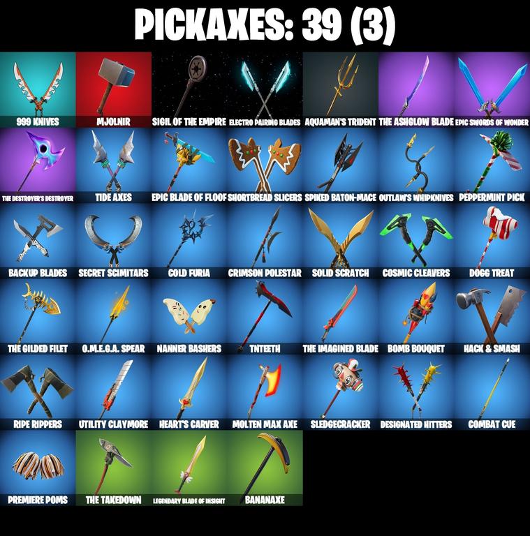 pickaxes comp