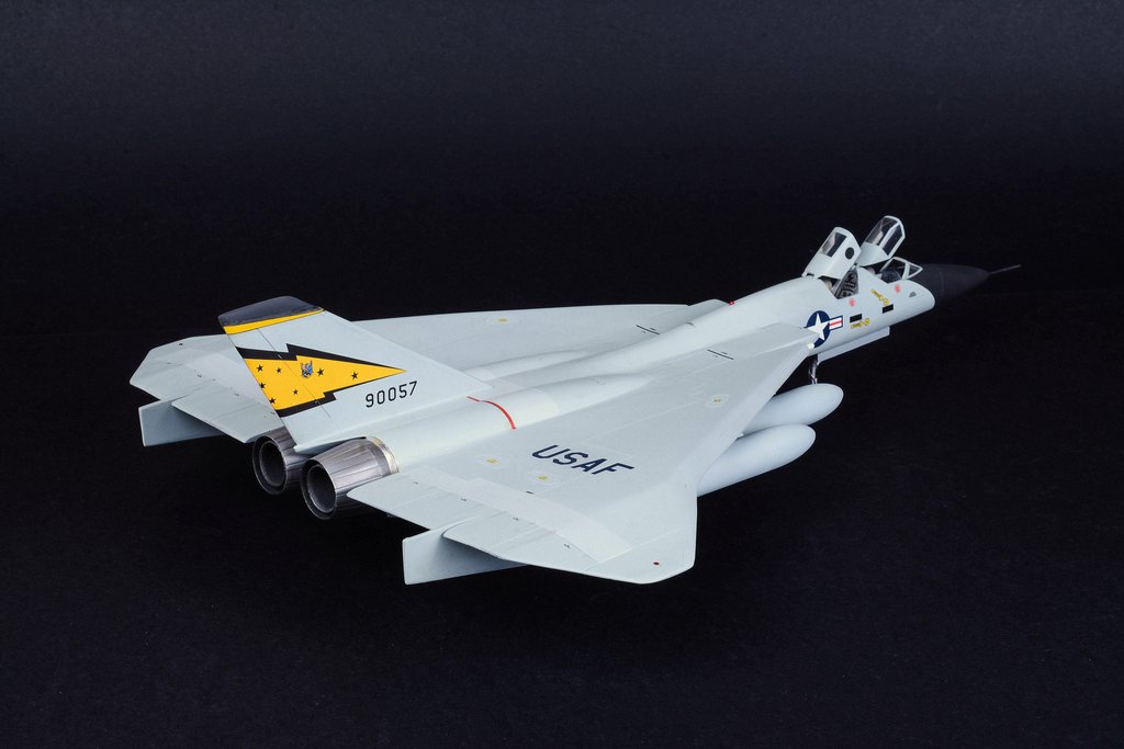 1/72 scale North American XF-108 Rapier escort fighter of XB-70