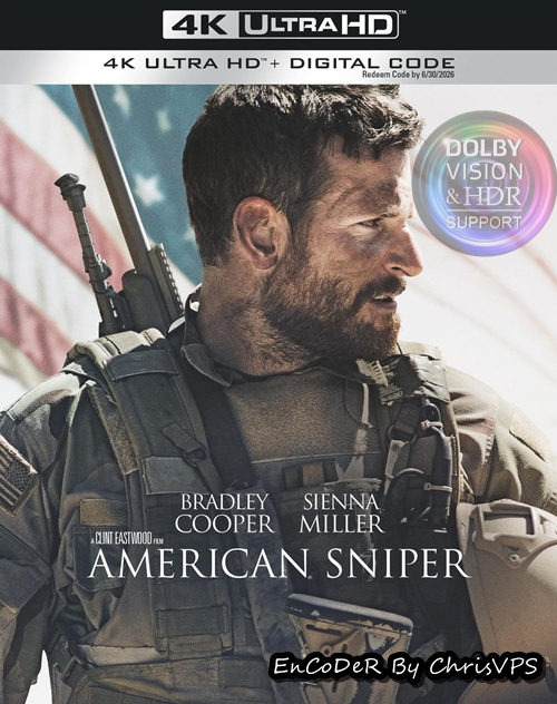Snajper / American Sniper (2014) MULTI.HDR.DoVi.Hybrid.2160p.BDRemux.TrueHD.7.1.Atmos.AC3-ChrisVPS / LEKTOR i NAPISY