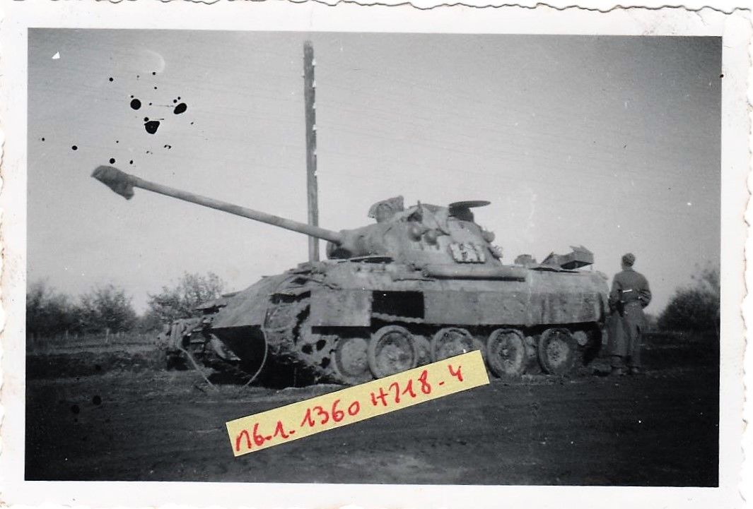 Panzer V PANTHER d. 9.Panzer-Division in Russland 1943 od. 44 (1