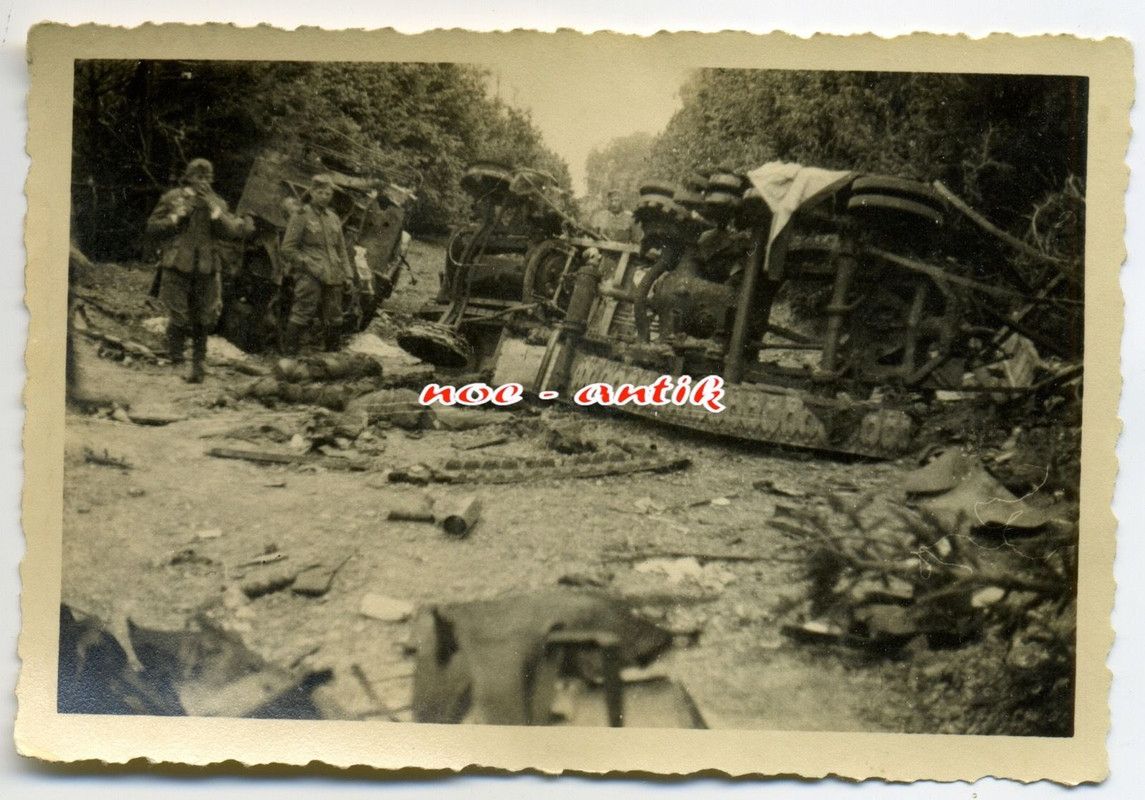 Foto Frankreich Feldzug, überrannte französische