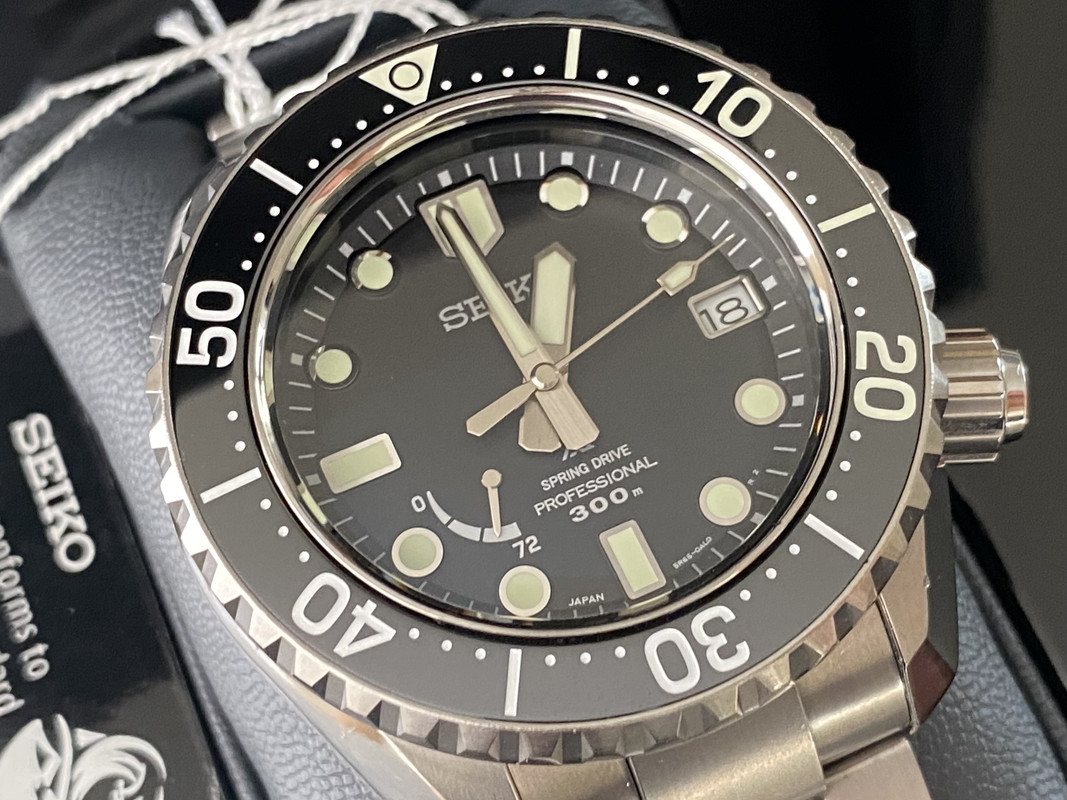 Seiko Prospex LX SNR029 Spring Drive GMT Titanium