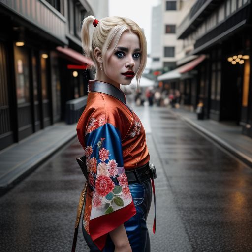 Harley-Quinn-wearing-a-kimono-43