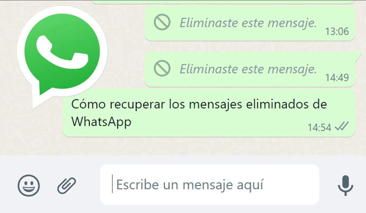 ¿WhatsApp borró tus mensajes? Así puedes recuperarlos