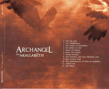 Archangel - The Akallabeth (2009) Lossless+MP3