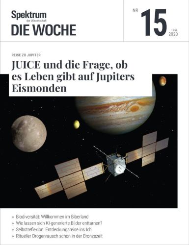 Cover: Spektrum der Wissenschaft Die Woche No 15 2023