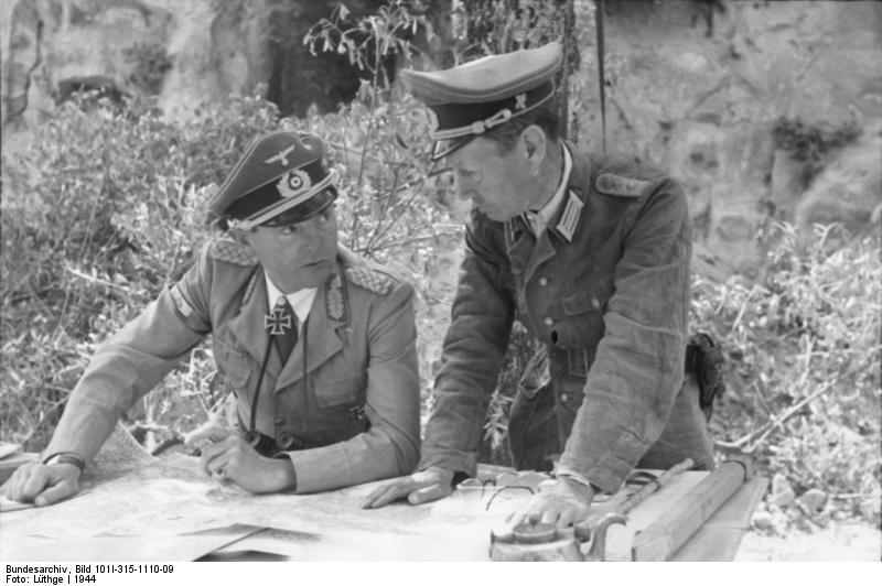 Generalleutnant Ernst-Günther Baade en Italia