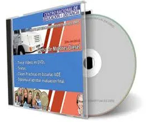 Curso Aprende mecánica motores diesel servicio diagnóstico reparación