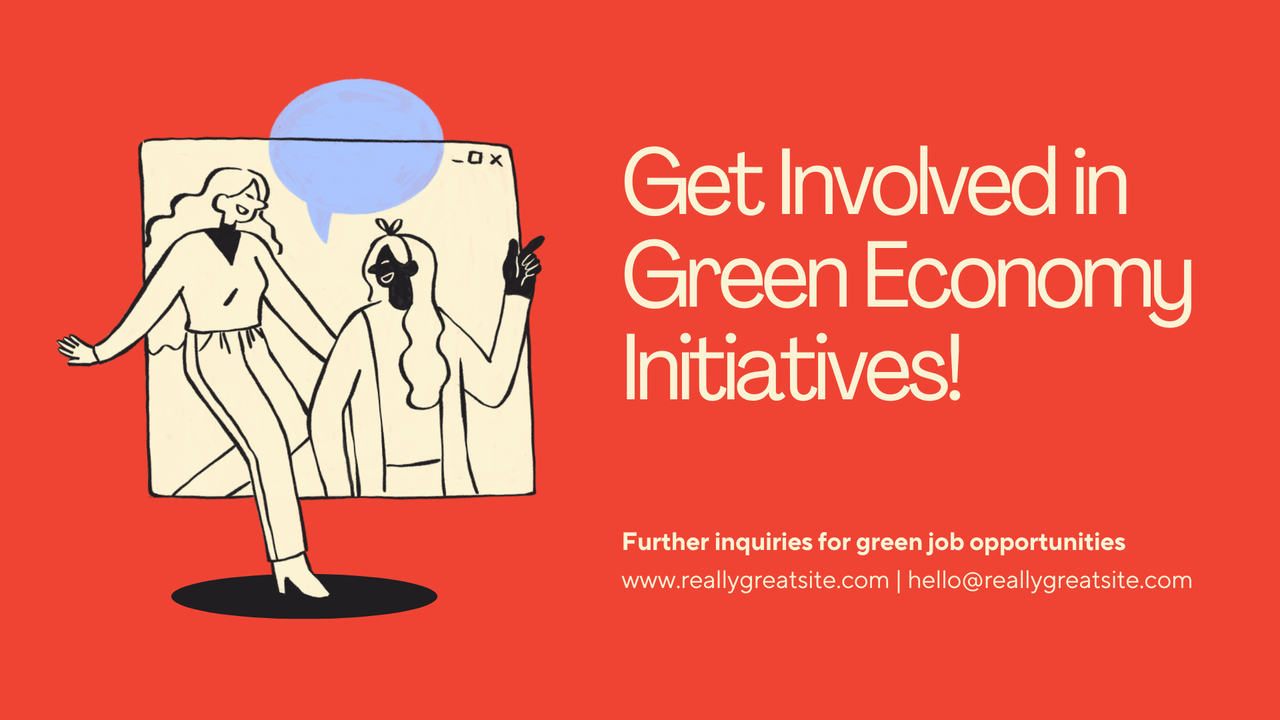 Orange and Beige Playful Illustration Sustainable Business Presentation