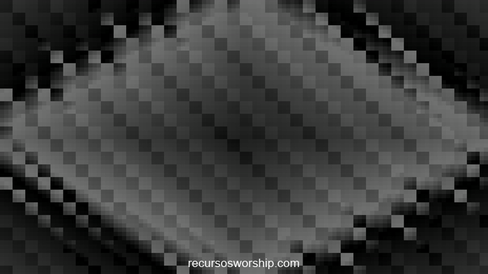 loop vj píxeles negro gris rombos