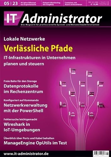 Cover: It-Administrator Magazin Mai No 05 2023