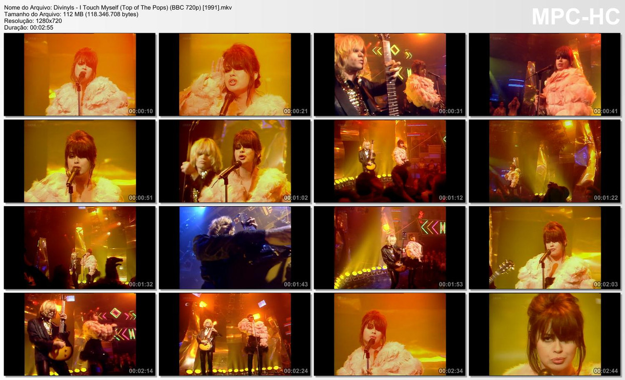 Divinyls - I Touch Myself (Top of The Pops) (BBC 720p) [27.06.1991]