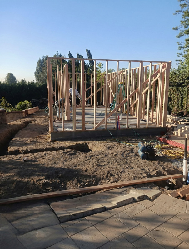 Custom bathroom with walk-in shower