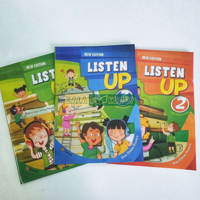 Download Listen UP 1,2 & 3(Student Book with Answers + AUDIOS ) New Edition PDF or Ebook ePub For Free with | Phenomny Books